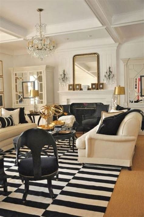 living room pictures black and white|black white gold living room.